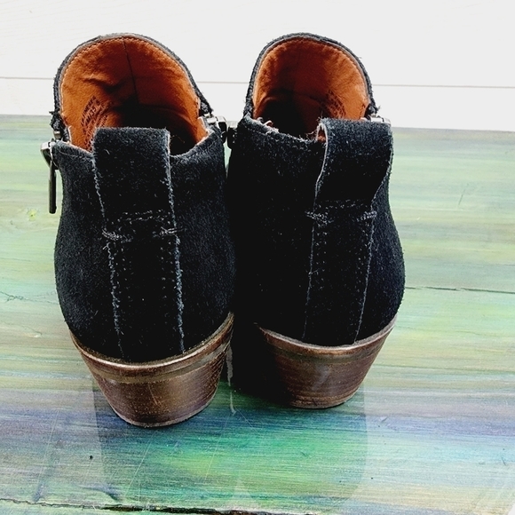 Lucky Brand Suede Booties - Picture 5 of 7